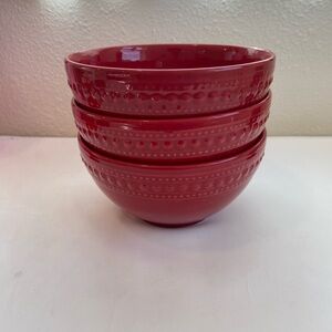 (3) Matceramica bowls